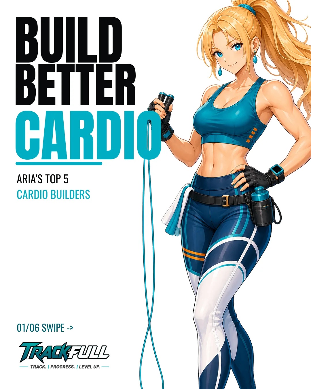 Build Better Cardio: Aria’s Top Cardio Builders TrackFull carousel cover.