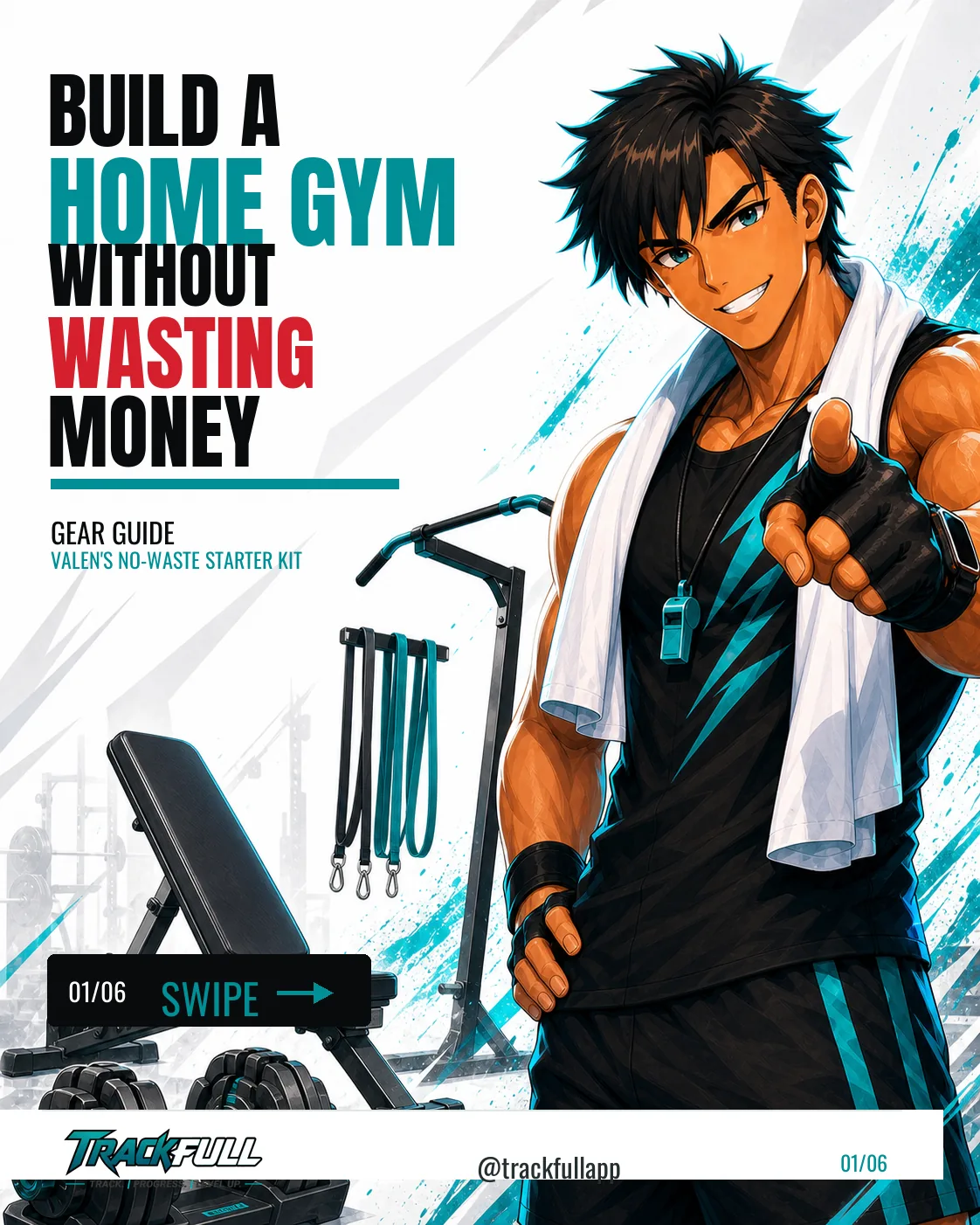 Build a Home Gym Without Wasting Money TrackFull carousel cover.