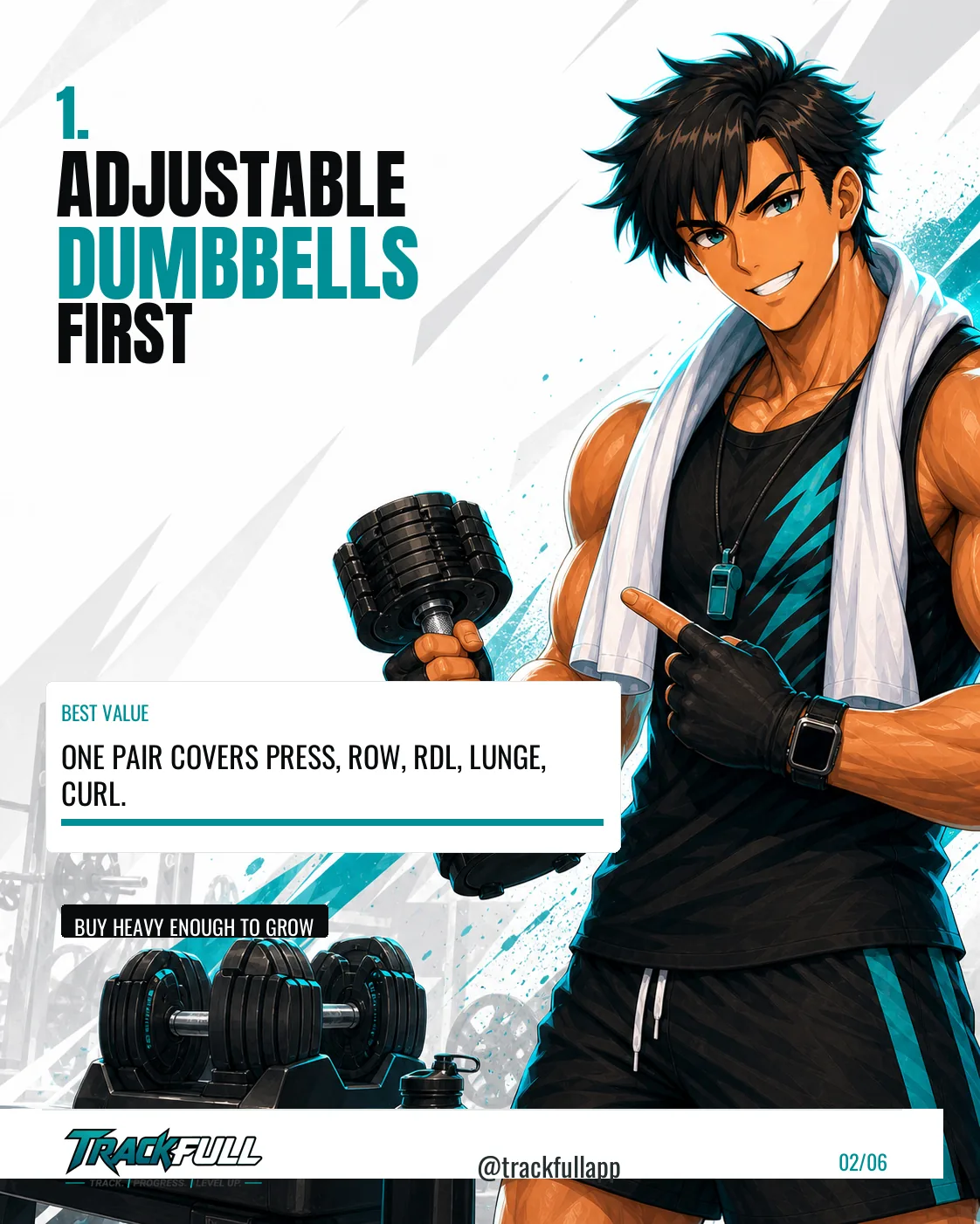 Build a Home Gym Without Wasting Money carousel slide 2: Slide 02.