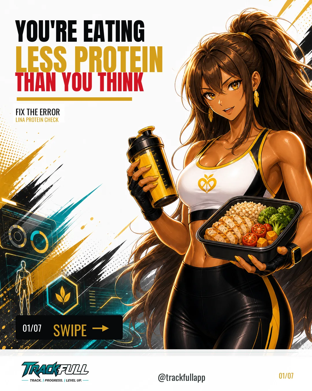 You’re Eating Less Protein Than You Think TrackFull carousel cover.