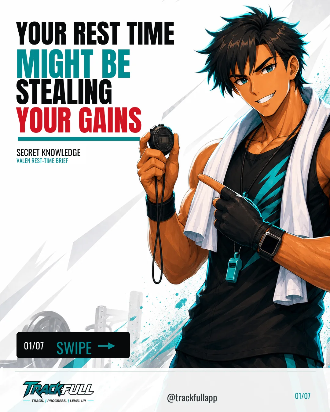 Your Rest Time Might Be Stealing Your Gains TrackFull carousel cover.