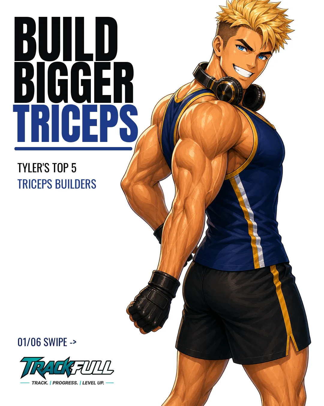 Build Bigger Triceps: Tyler’s Top Builders TrackFull carousel cover.