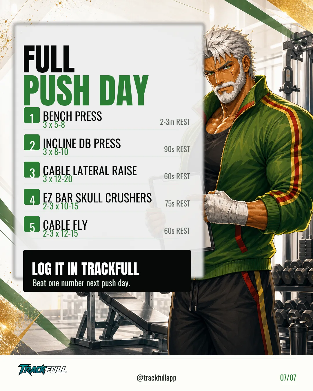 Viktor Builds the Perfect Push Day carousel slide 7: Slide 07.